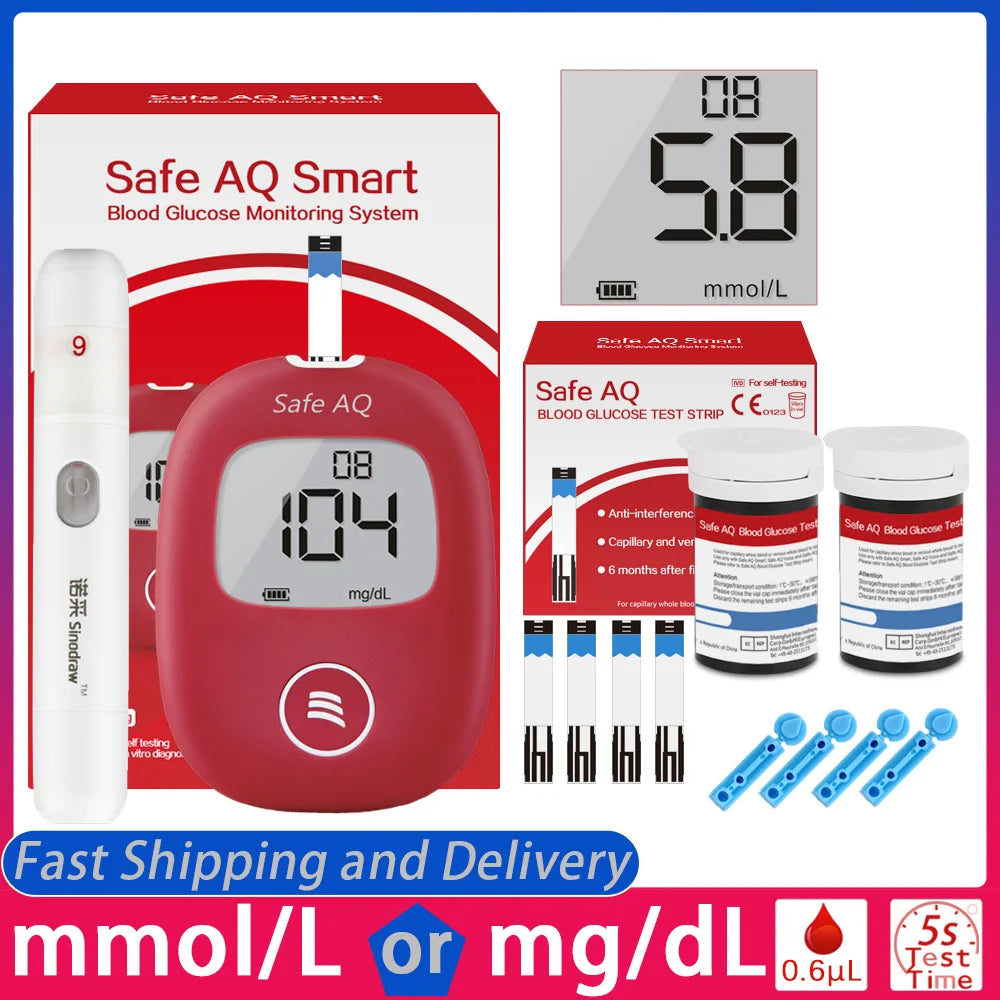 Diabetes Blood Sugar Monitor  and Lancets