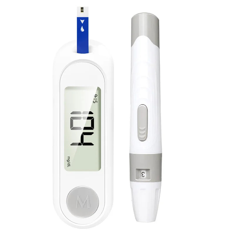 Blood Sugar Meter for Diabetics Kit with  50 Test Strips and  lancet Machine